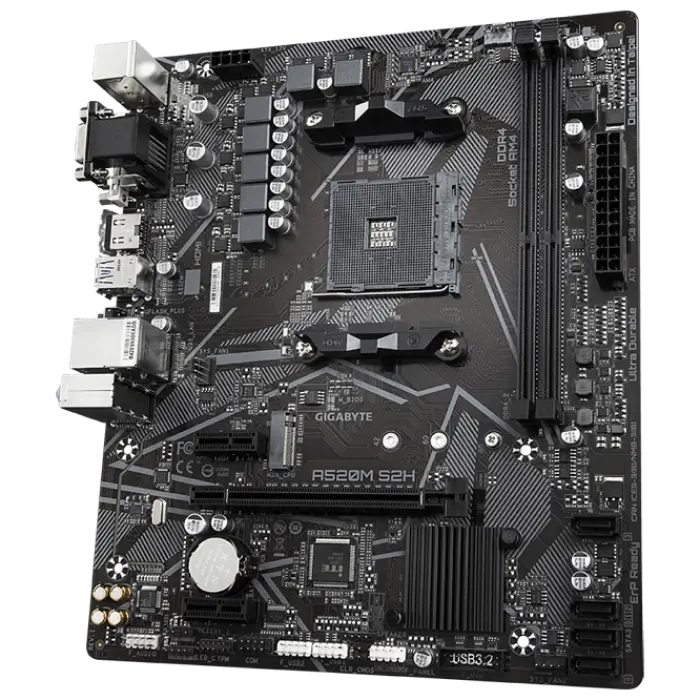 Gigabyte A520M S2H AM4 Micro-ATX