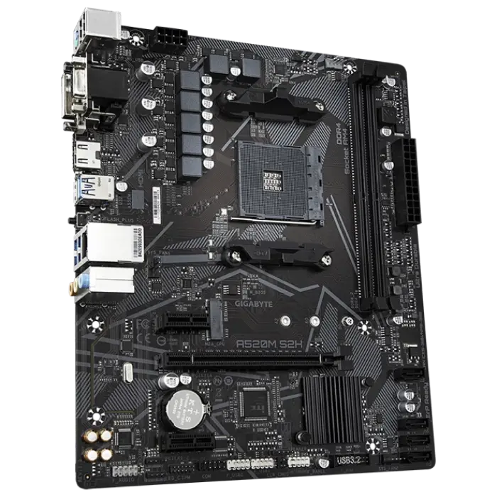 Gigabyte A520M S2H AM4 Micro-ATX