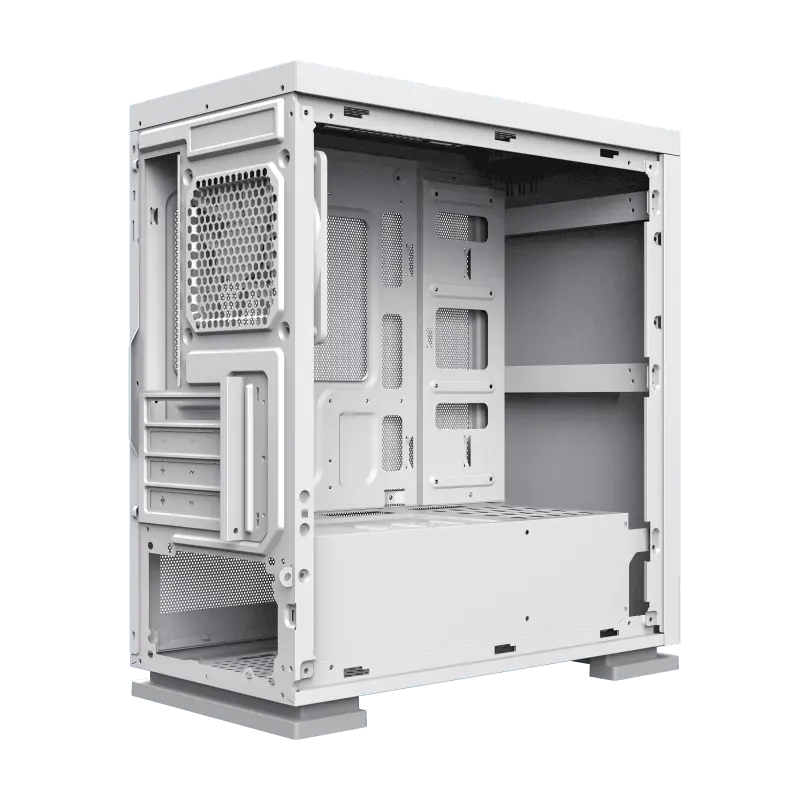 Gamemax M60 Mini-Tower Alb