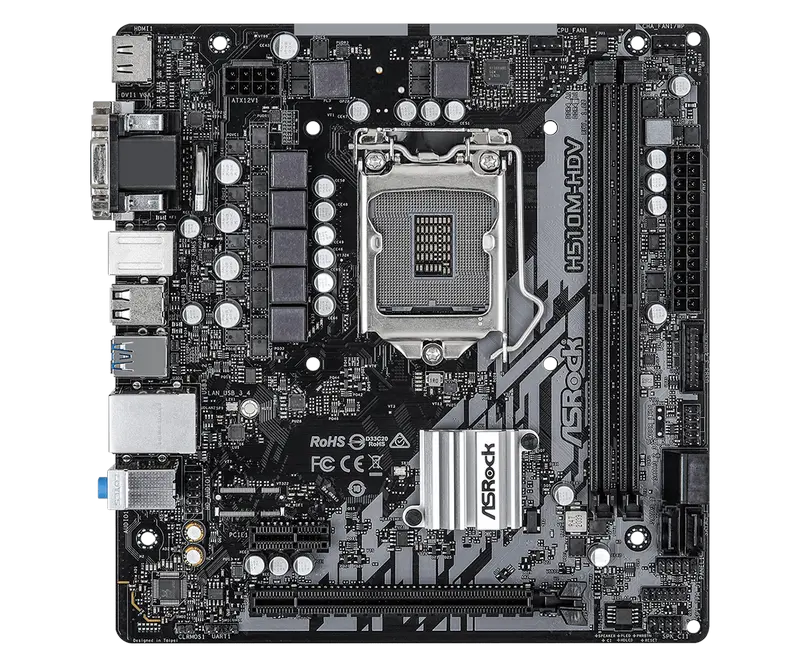 ASRock H510M-HDV LGA1200 Micro-ATX