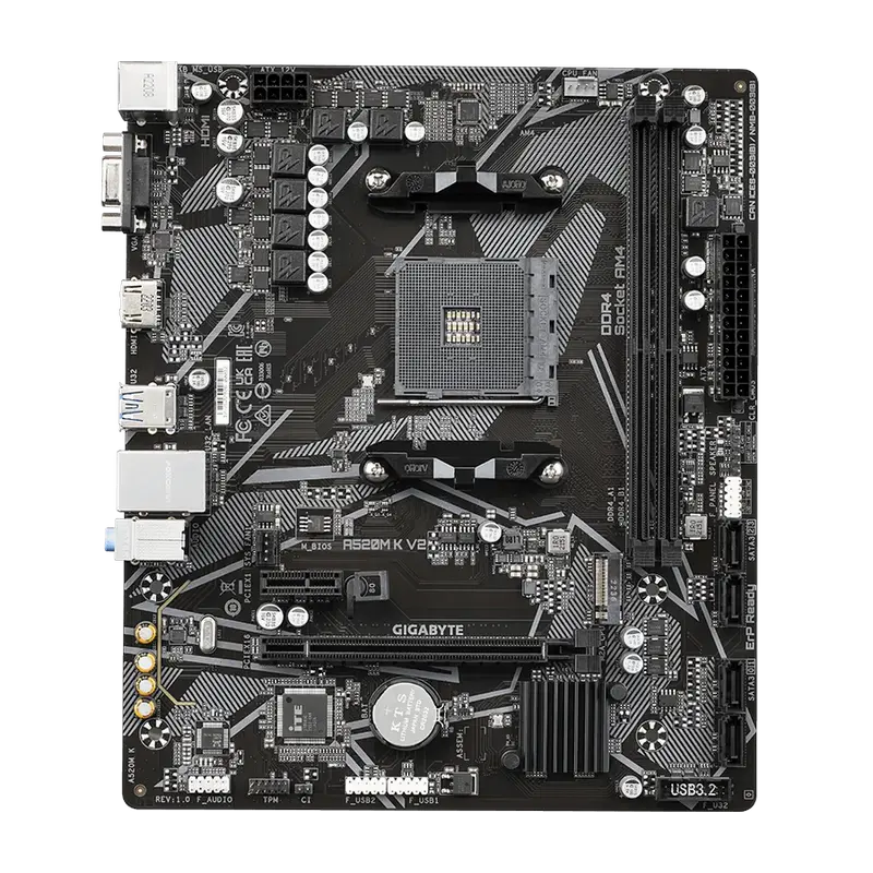 Gigabyte A520M K V2 AM4 Micro-ATX