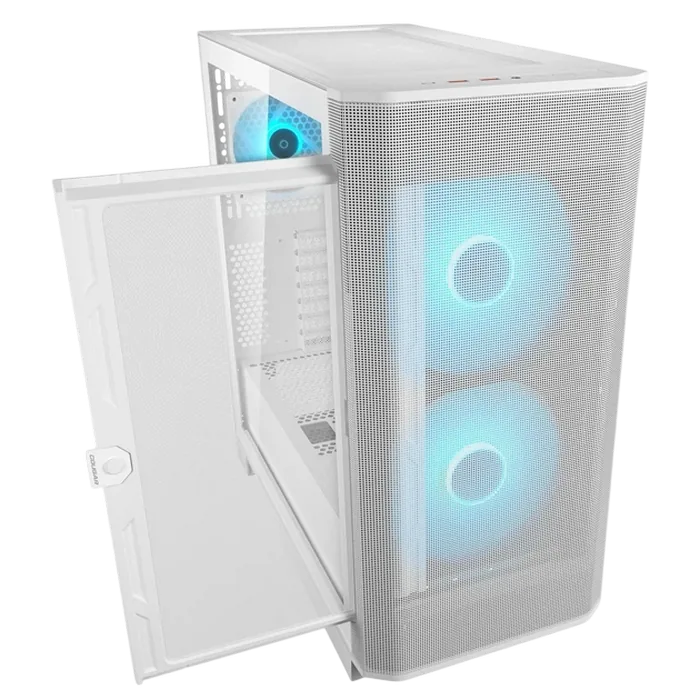 Cougar Airface FLO RGB Midi-Tower Alb