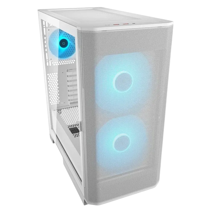 Cougar Airface FLO RGB Midi-Tower Alb