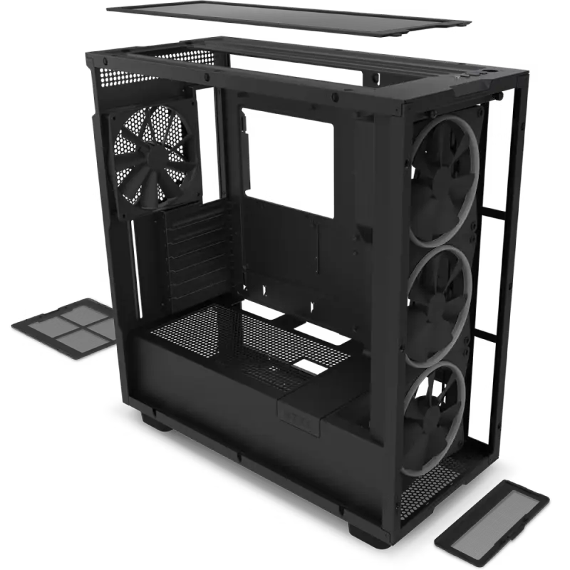 NZXT H7 Elite Midi-Tower Negru