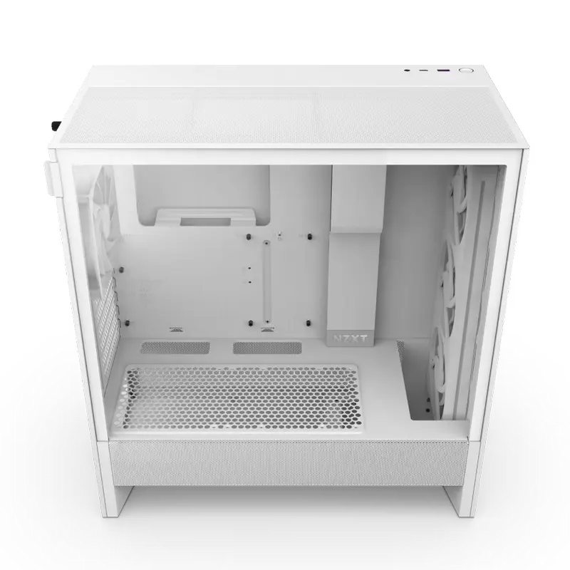 NZXT H5 Flow RGB Midi-Tower Alb