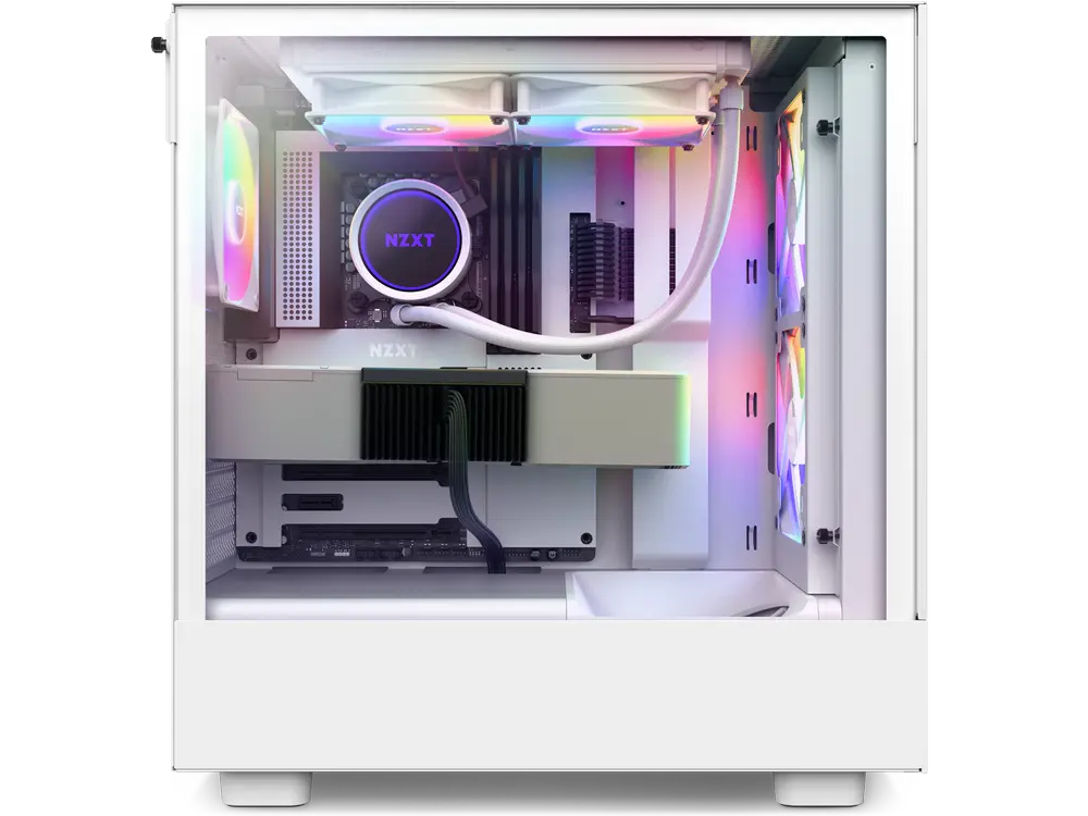NZXT H5 Flow RGB Midi-Tower Alb