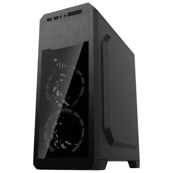Gamemax G563 Midi-Tower Negru