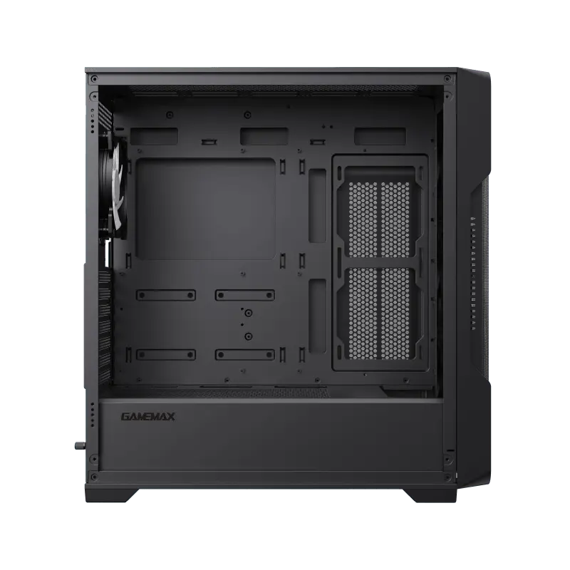 Gamemax SIEGE BK Midi-Tower Negru