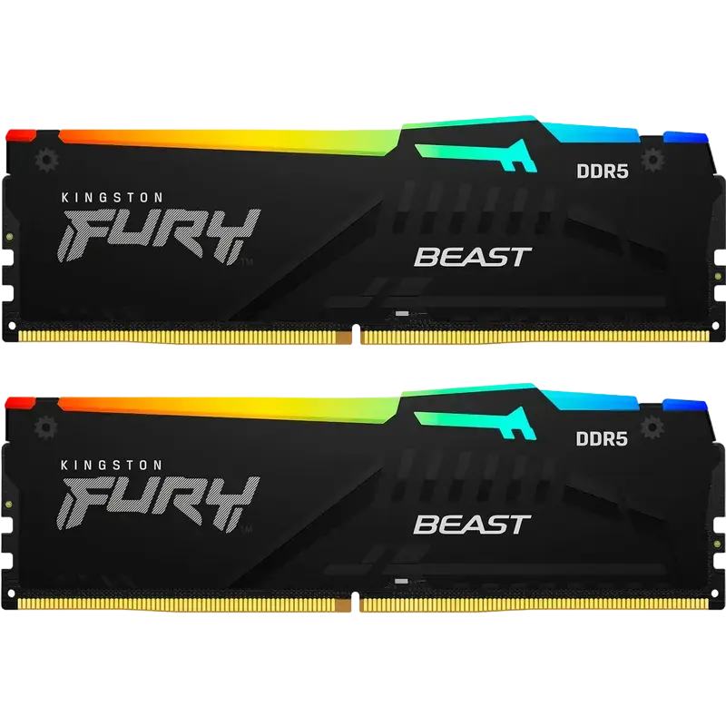 Kingston FURY Beast RGB 16GB DDR5 6000MHz