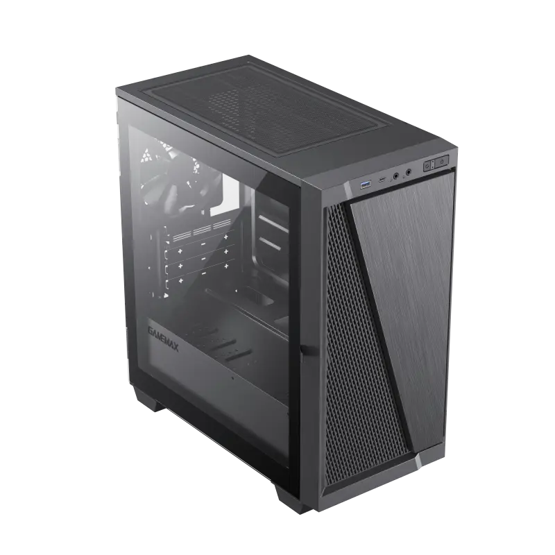 Gamemax M61 Midi-Tower Black