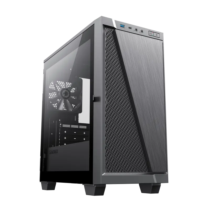 Gamemax M61 Midi-Tower Negru