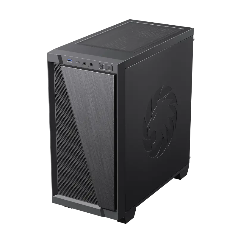 Gamemax M61 Midi-Tower Black