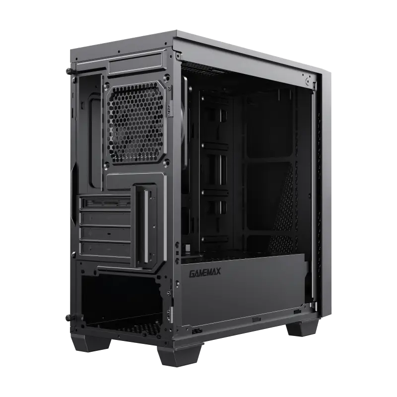 Gamemax M61 Midi-Tower Black