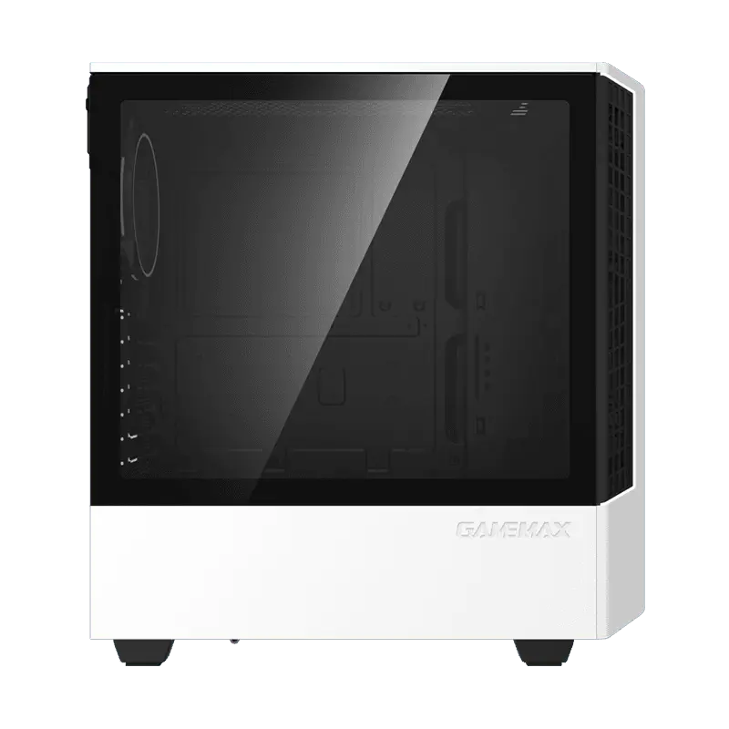 Gamemax PANDA T802 WT Midi-Tower Alb