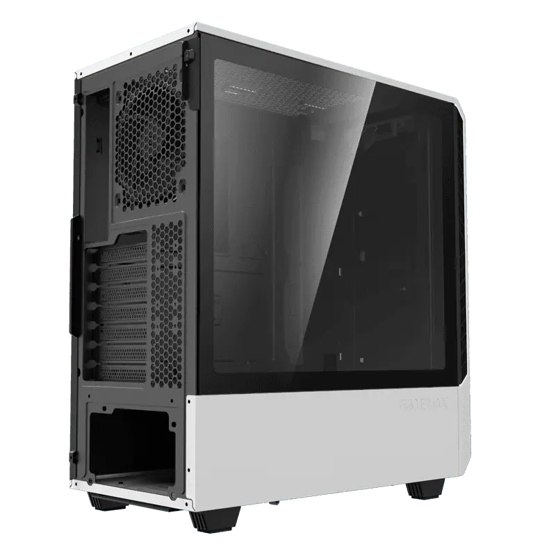 Gamemax PANDA T802 WT Midi-Tower Alb