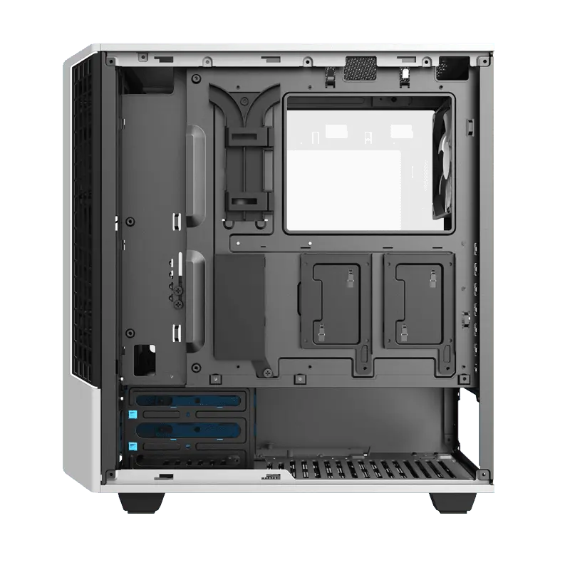 Gamemax PANDA T802 WT Midi-Tower Alb