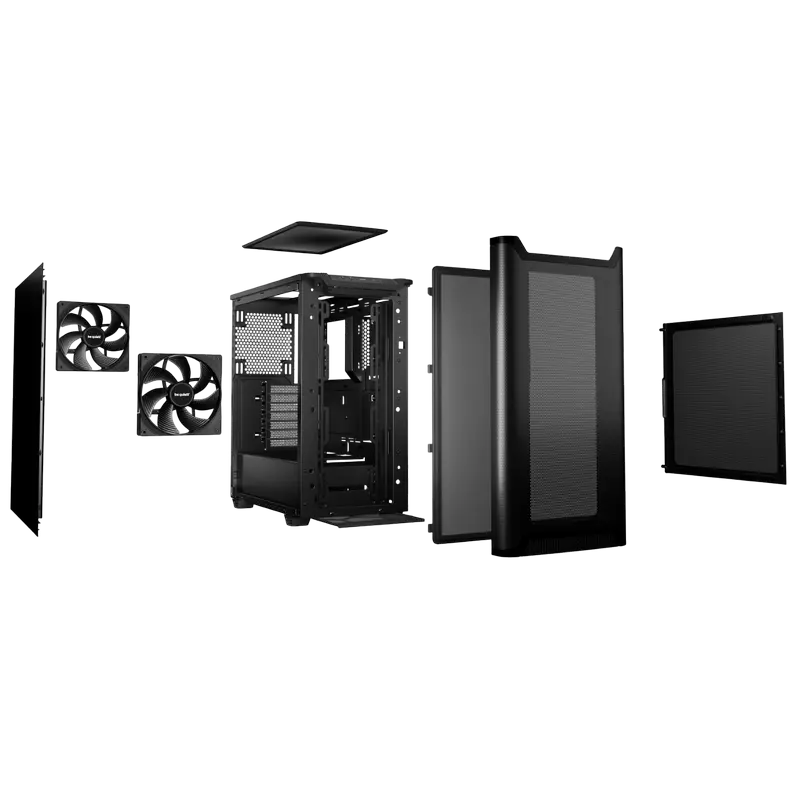 be quiet! PURE BASE 501 Airflow Midi-Tower Negru