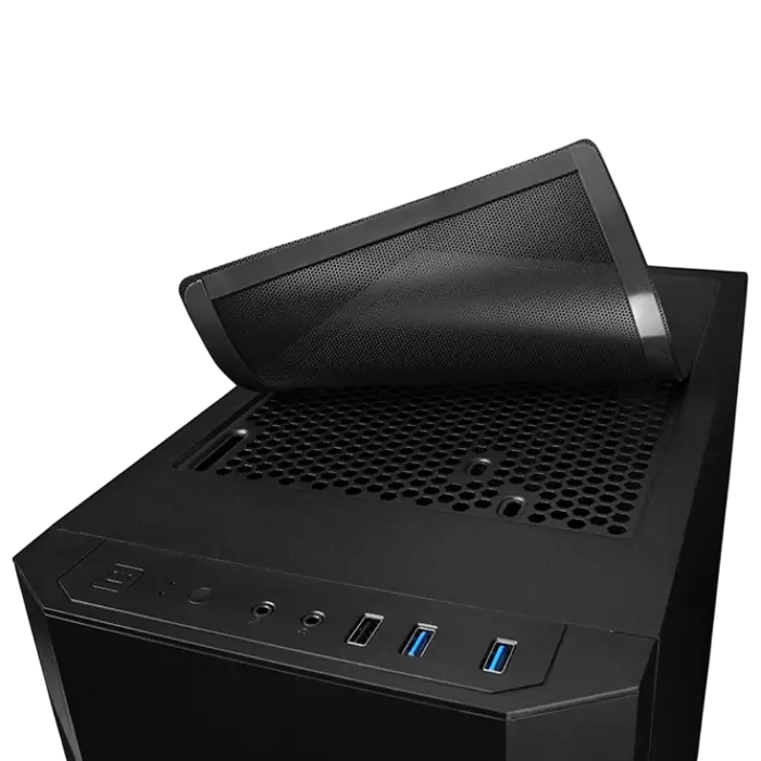 Chieftec AS-01B-OP Midi-Tower Negru