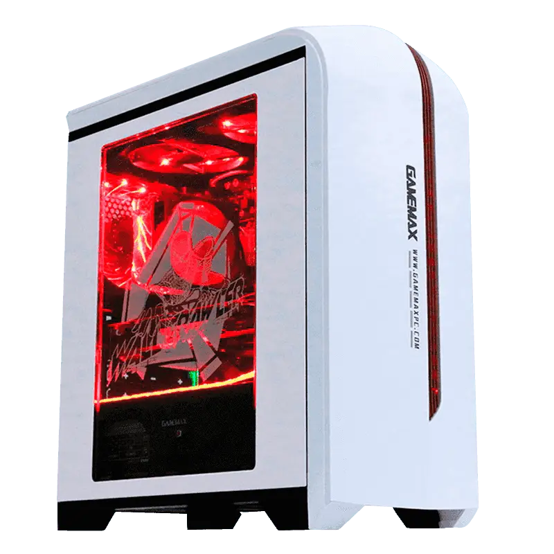 Gamemax CENTAURI Midi-Tower Alb