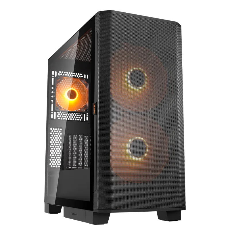 Cougar Airface FLO RGB Midi-Tower Negru