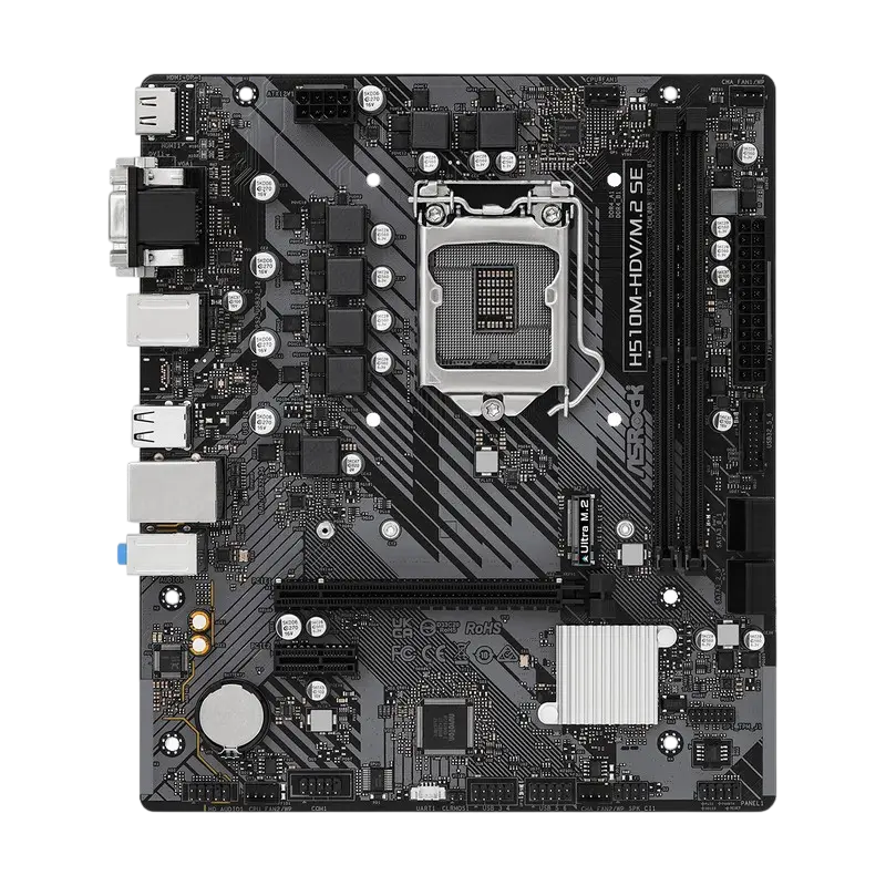 ASRock H510M-HDV/M.2 SE LGA1200 Micro-ATX