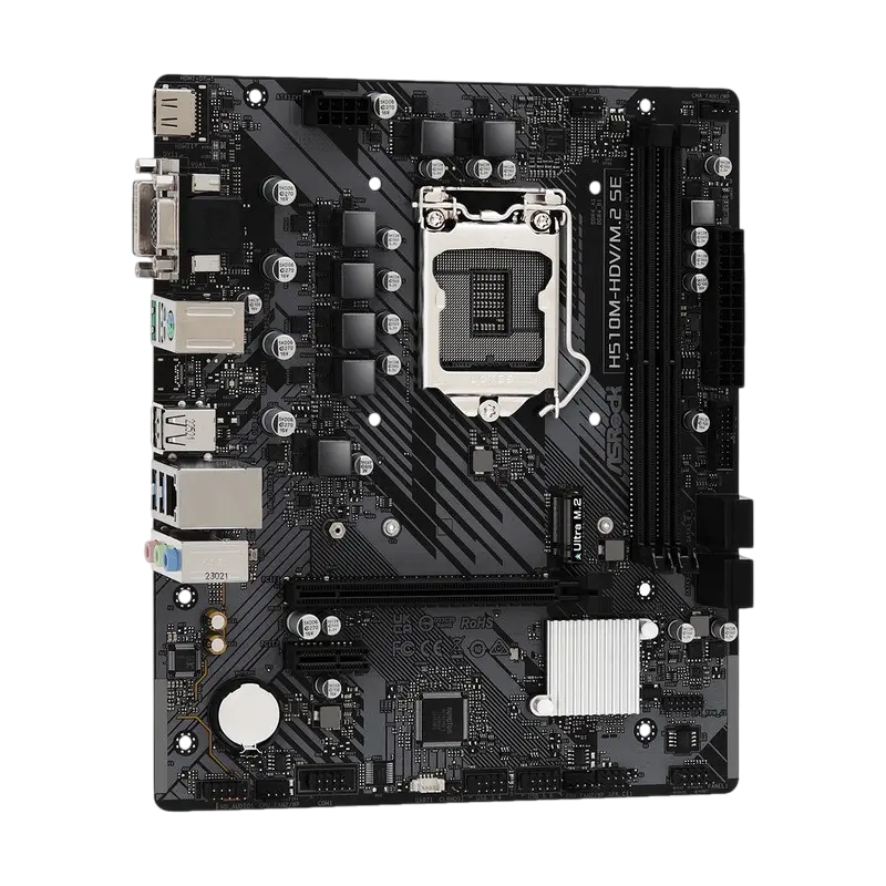 ASRock H510M-HDV/M.2 SE LGA1200 Micro-ATX
