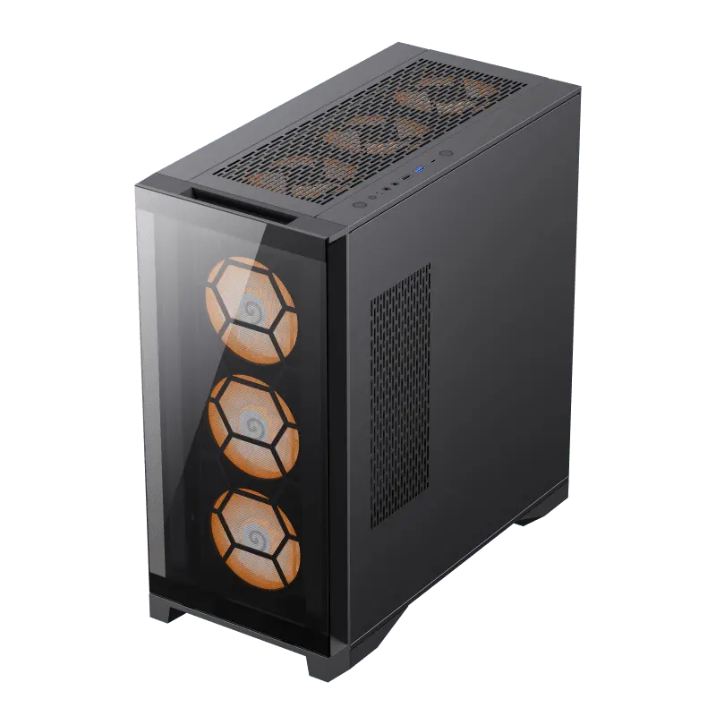 Gamemax LEADER TG Full-Tower Черный
