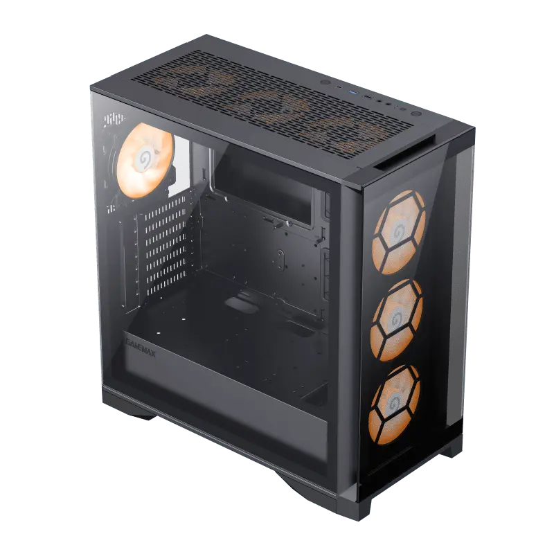 Gamemax LEADER TG Full-Tower Черный