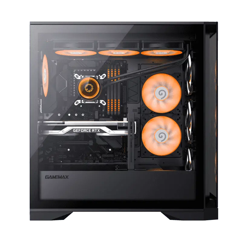 Gamemax LEADER TG Full-Tower Черный