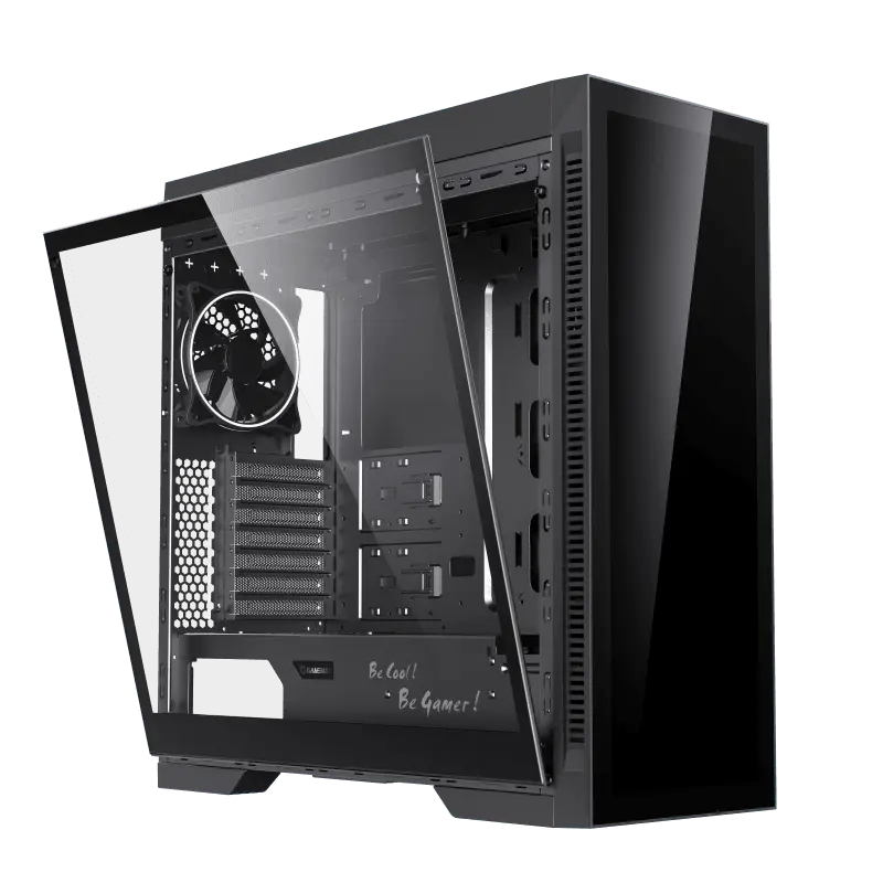 Gamemax ABYSS TR Midi-Tower Negru