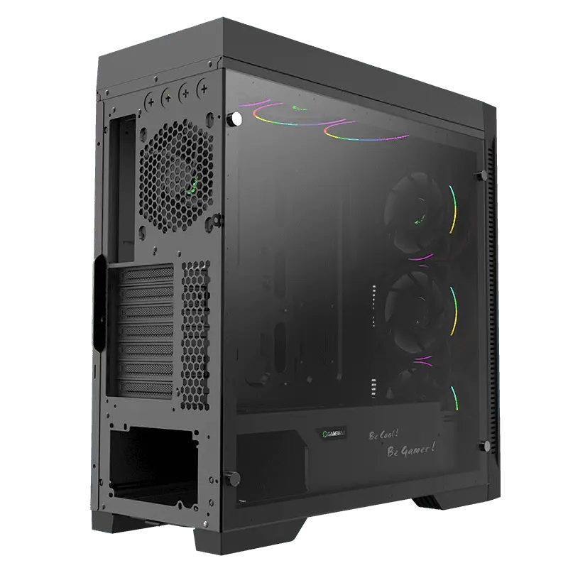 Gamemax ABYSS TR Midi-Tower Negru