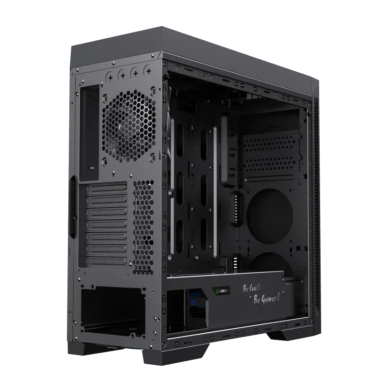 Gamemax ABYSS TR Midi-Tower Negru