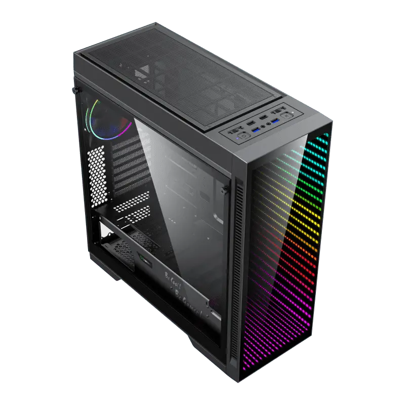 Gamemax ABYSS TR Midi-Tower Negru