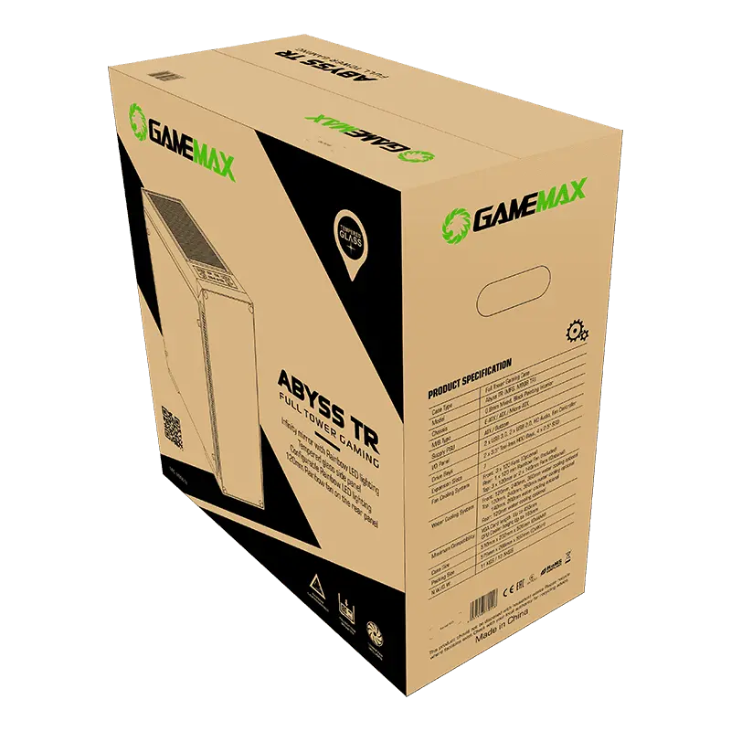 Gamemax ABYSS TR Midi-Tower Negru