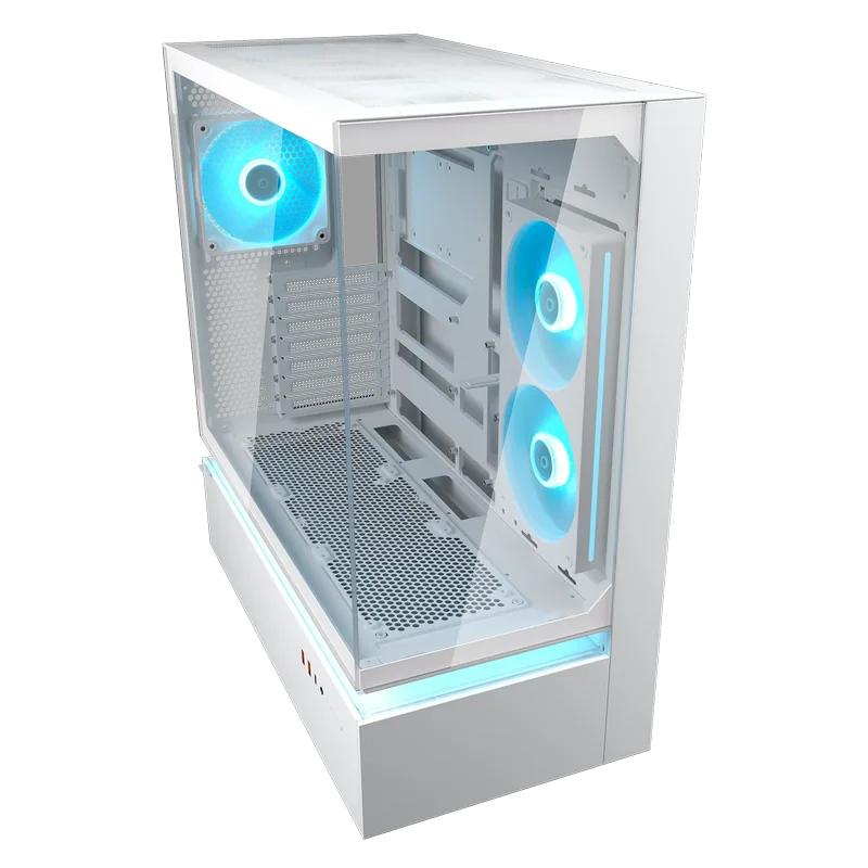 Cougar CFV235 White Midi-Tower Alb