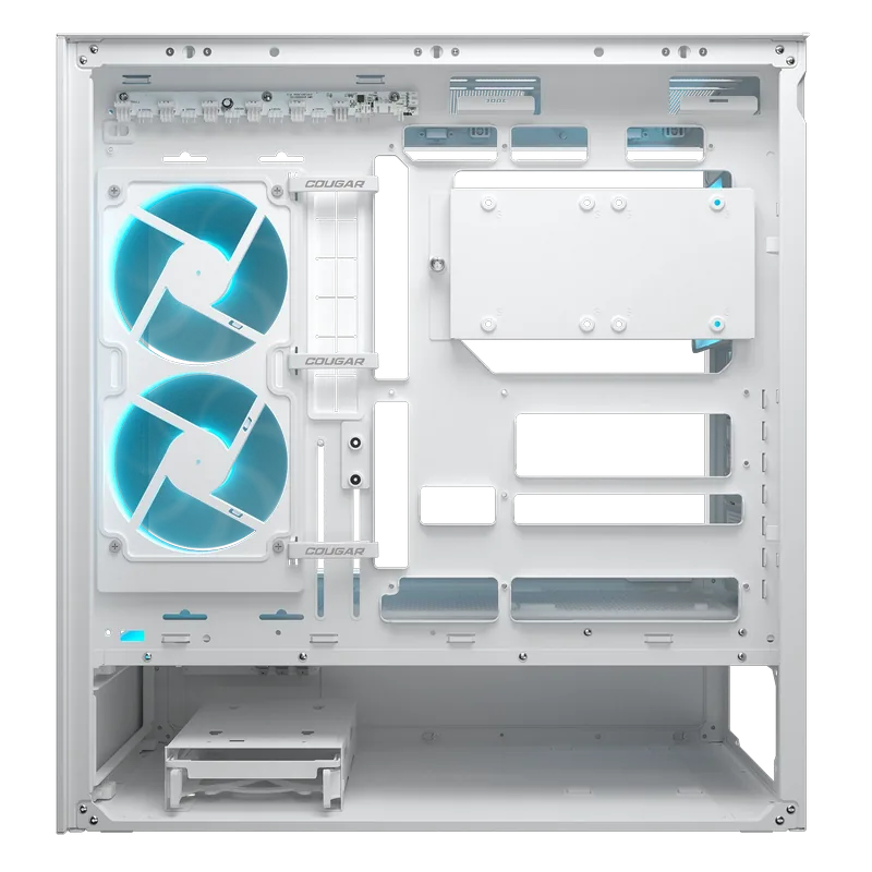 Cougar CFV235 White Midi-Tower Alb