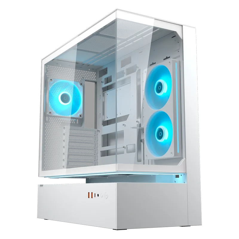 Cougar CFV235 White Midi-Tower Alb
