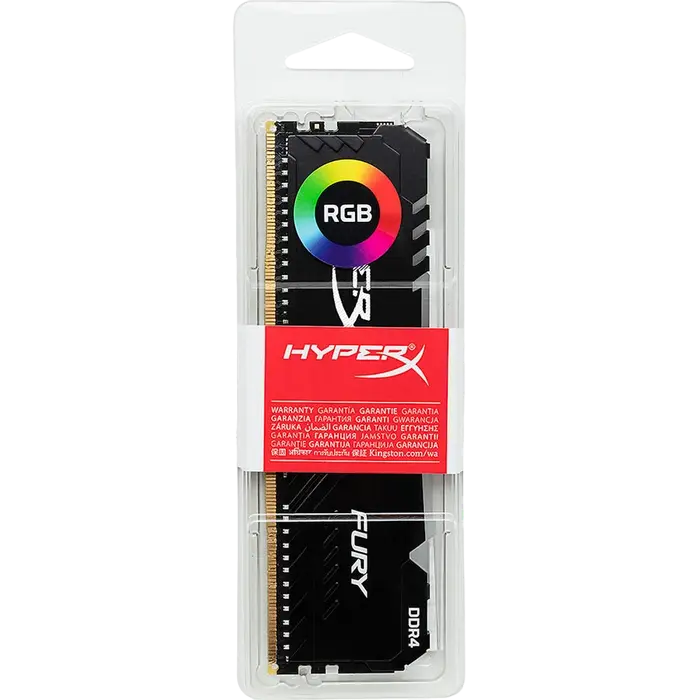 Kingston HyperX FURY RGB 8GB DDR4 3600MHz