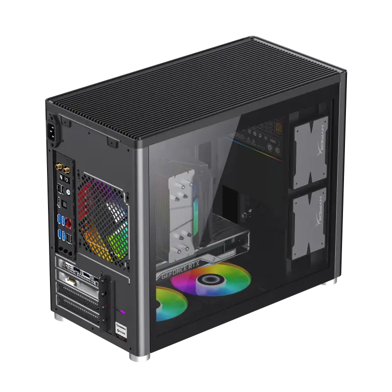 Gamemax SPARK Mini-Tower Negru