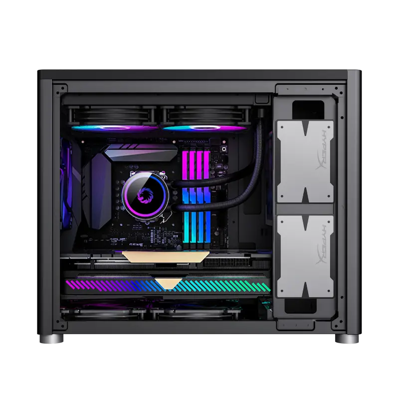 Gamemax SPARK Mini-Tower Negru