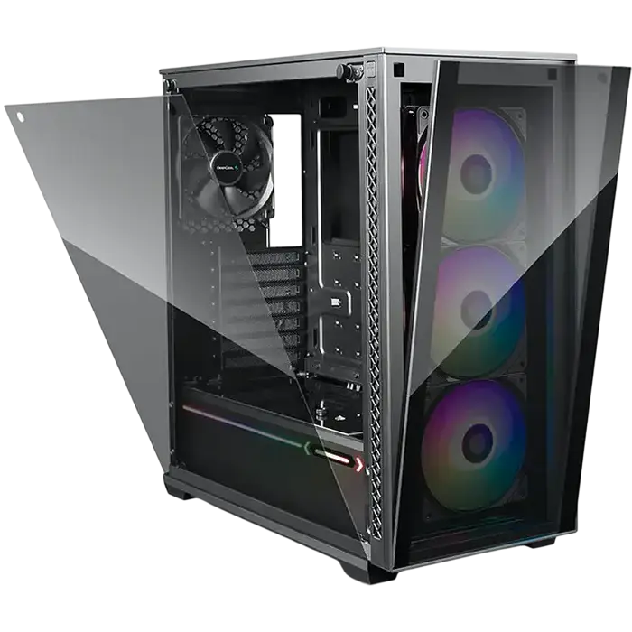 Deepcool MATREXX 70 ADD-RGB 3F Midi-Tower Negru