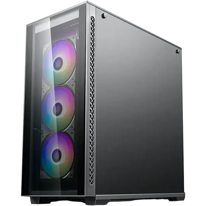 Deepcool MATREXX 70 ADD-RGB 3F Midi-Tower Negru