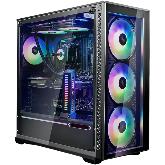 Deepcool MATREXX 70 ADD-RGB 3F Midi-Tower Negru
