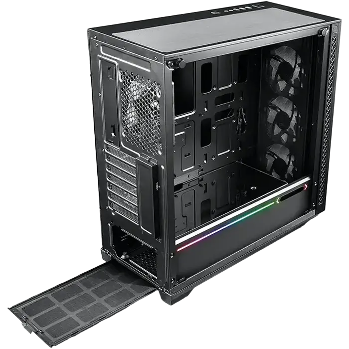 Deepcool MATREXX 70 ADD-RGB 3F Midi-Tower Negru