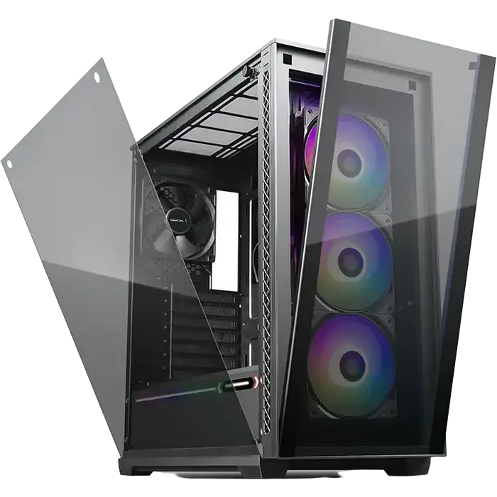 Deepcool MATREXX 70 ADD-RGB 3F Midi-Tower Negru