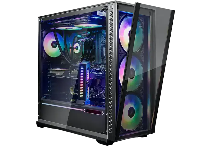 Deepcool MATREXX 70 ADD-RGB 3F Midi-Tower Negru