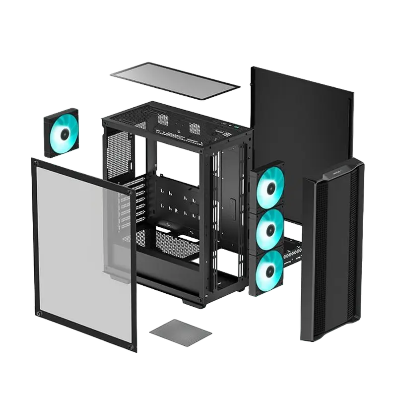Deepcool CC560 V2 Midi-Tower Черный