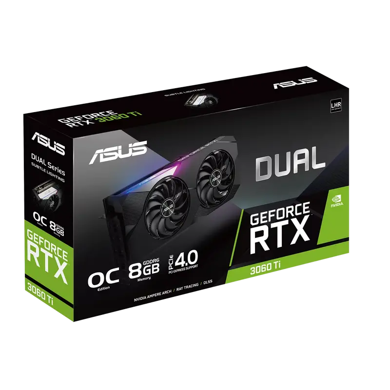 ASUS Dual GeForce RTX 3060 Ti V2 OC LHR
