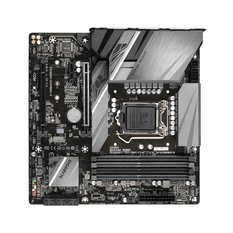 Gigabyte Z590M GAMING X LGA1200 Micro-ATX