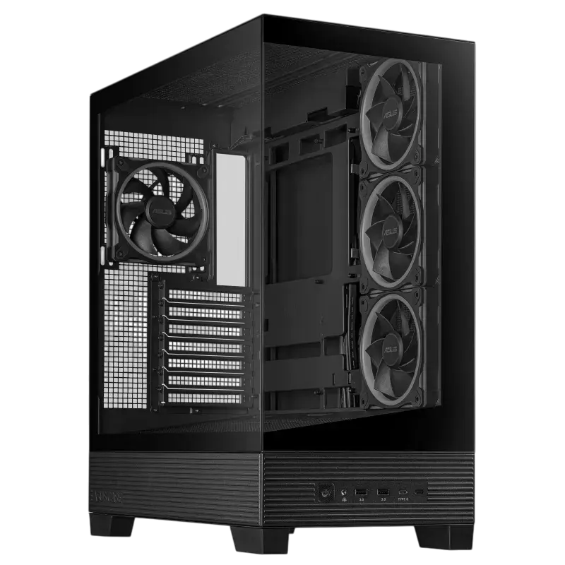 ASUS A31 PLUS TG ARGB Midi-Tower Negru